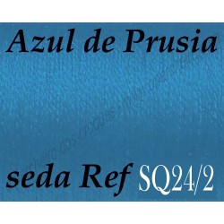 Seda SQ24/2 AZUL DE PRUSIA