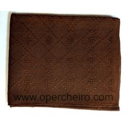 Tela para chal marrón 068...