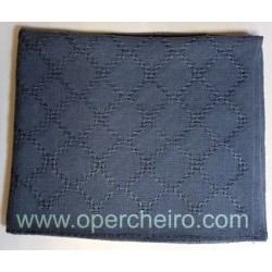 Tela Para Chal Azul Vaquero...