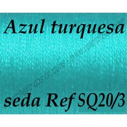 Seda SQ20/3 AZUL TURQUESA