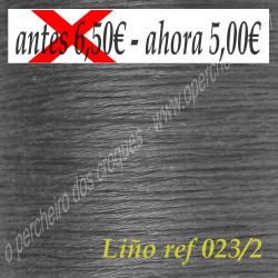 Ref 023/2 Liño Gris aceiro