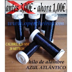 Hilo metálico azul Atlántico