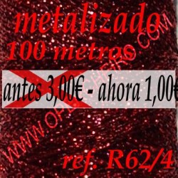 Ref. R62-4 Metalizado Vermello
