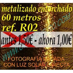 Ref. R02 dourado forte -...