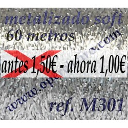 Ref. M301 - Metalizado Plata