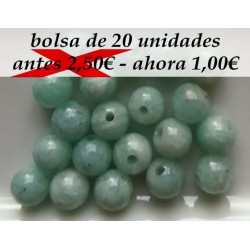Amazonita 4mm.