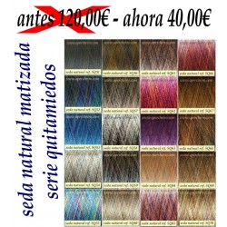Lote seda multicolor
