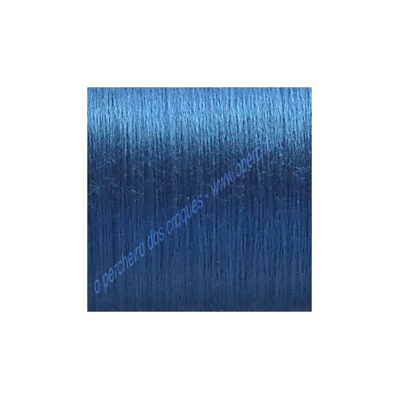 A Kit pendientes de seda azul
